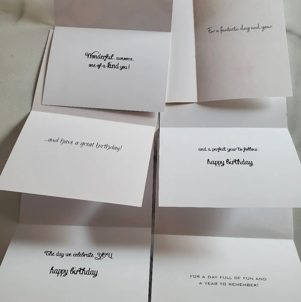 Current Birthday Greeting Cards 10 pack